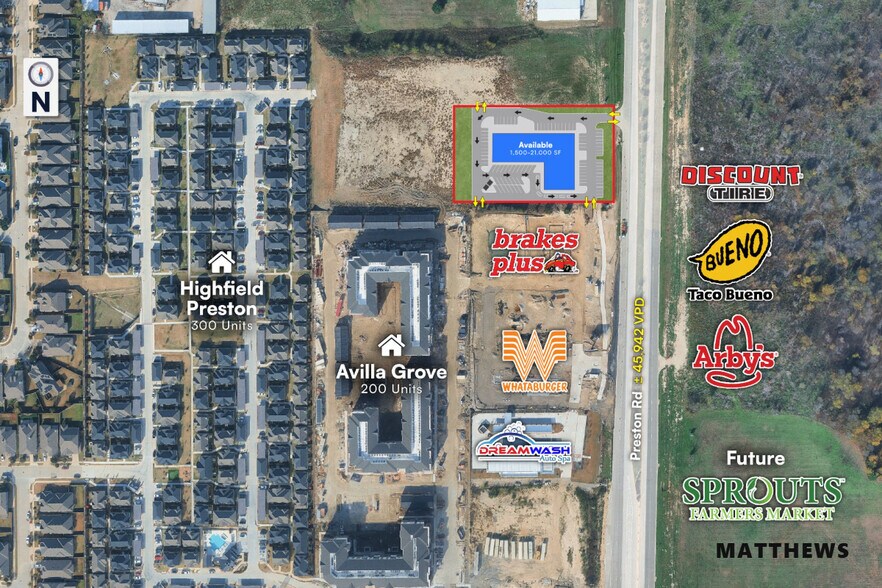 4295 Preston rd, Celina, TX à louer - Photo de l’immeuble – Image 2 sur 2