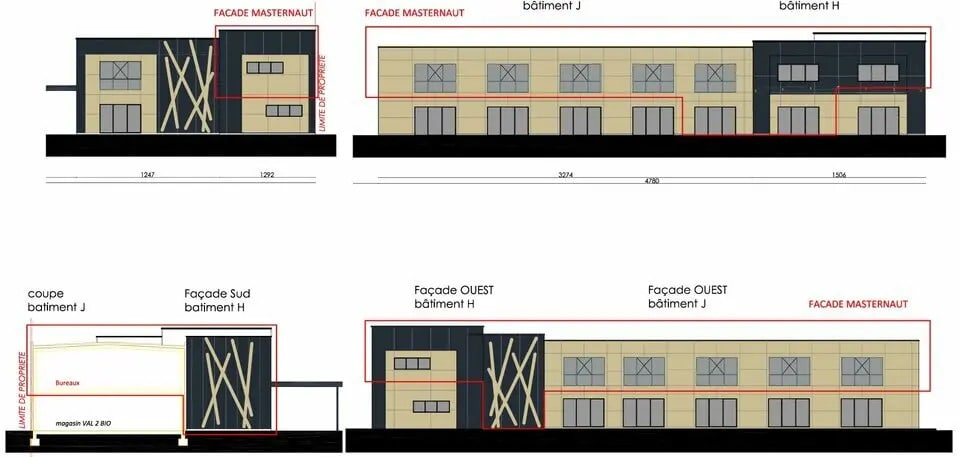 Bureau dans Val-de-Reuil à louer - Photo de l’immeuble – Image 3 sur 3