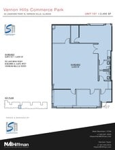 100 N Fairway Dr, Vernon Hills, IL à louer Plan d’étage– Image 1 sur 1
