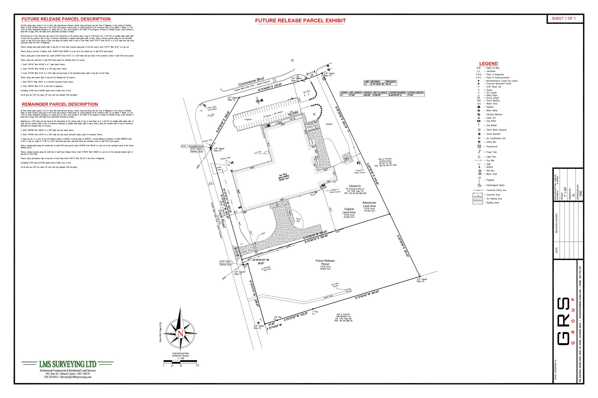 30 Commerce Blvd, Ridgeway, SC à louer Plan de site– Image 1 sur 3