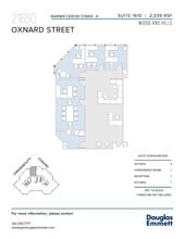 21650 Oxnard St, Woodland Hills, CA à louer Plan d’étage– Image 1 sur 1