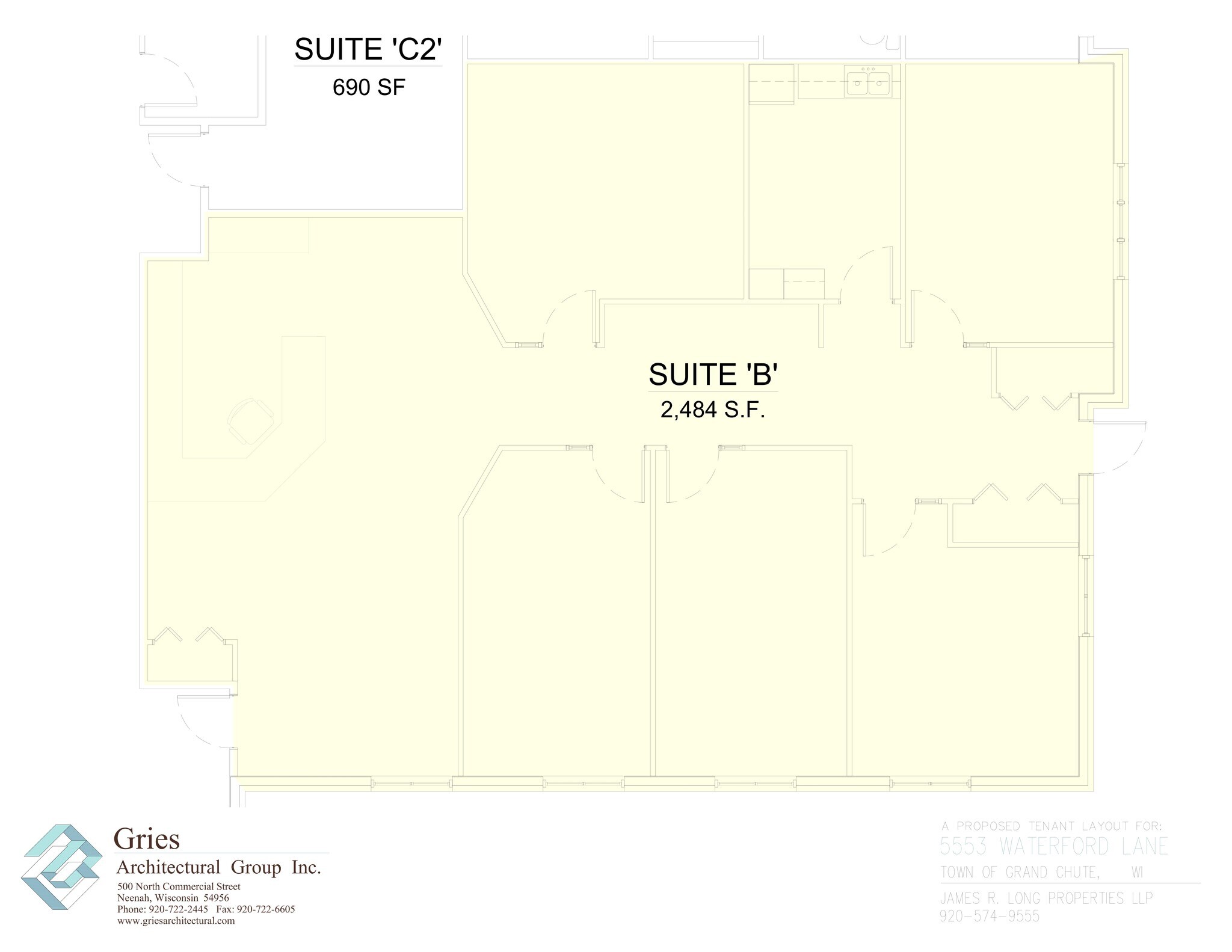 5793 W Grande Market Dr, Appleton, WI à louer Plan de site– Image 1 sur 3
