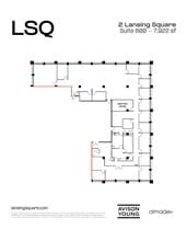 2 Lansing Sq, Toronto, ON à louer Plan d’étage– Image 1 sur 1