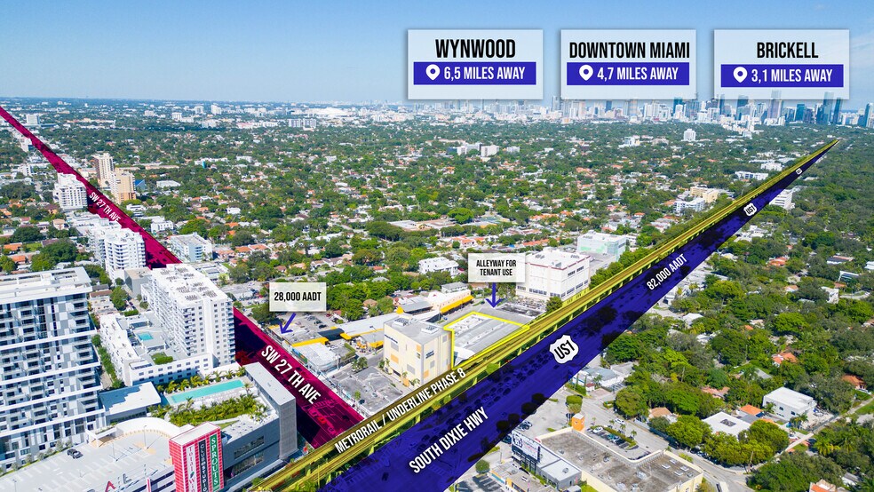 2640 SW 28th Ln, Miami, FL à vendre - Aérien – Image 2 sur 12