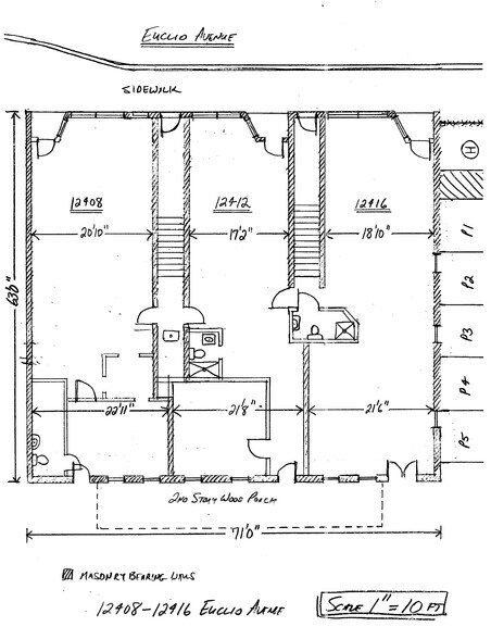 12408 Euclid Ave, Cleveland, OH à vendre - Plan d’étage – Image 2 sur 5