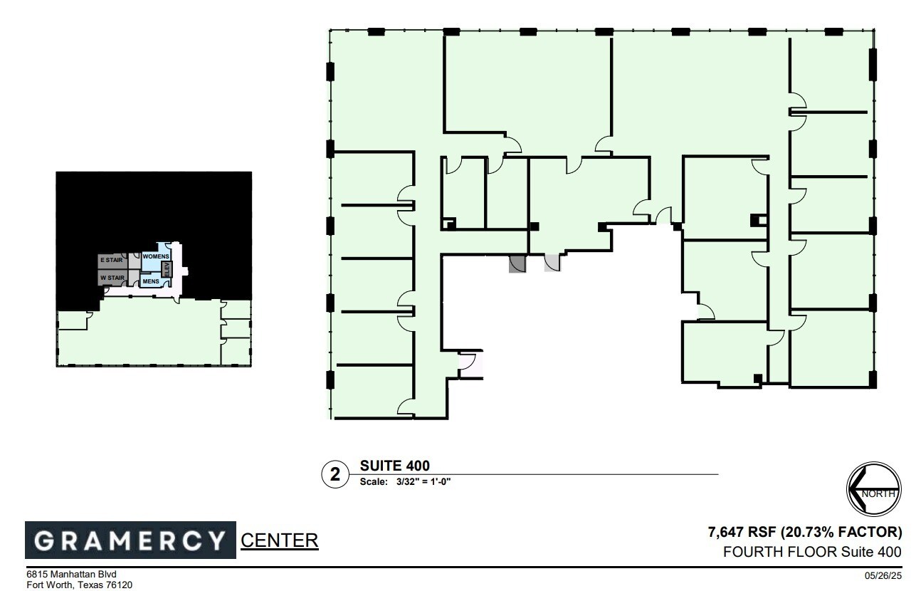 6815 Manhattan Blvd, Fort Worth, TX à louer Plan d’étage– Image 1 sur 1