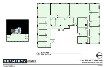 6815 Manhattan Blvd, Fort Worth, TX à louer Plan d’étage– Image 1 sur 1