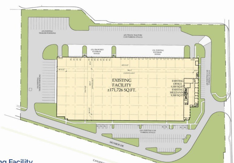 303 Munroe Dr, Bloomingdale, IL à louer Plan de site– Image 1 sur 2