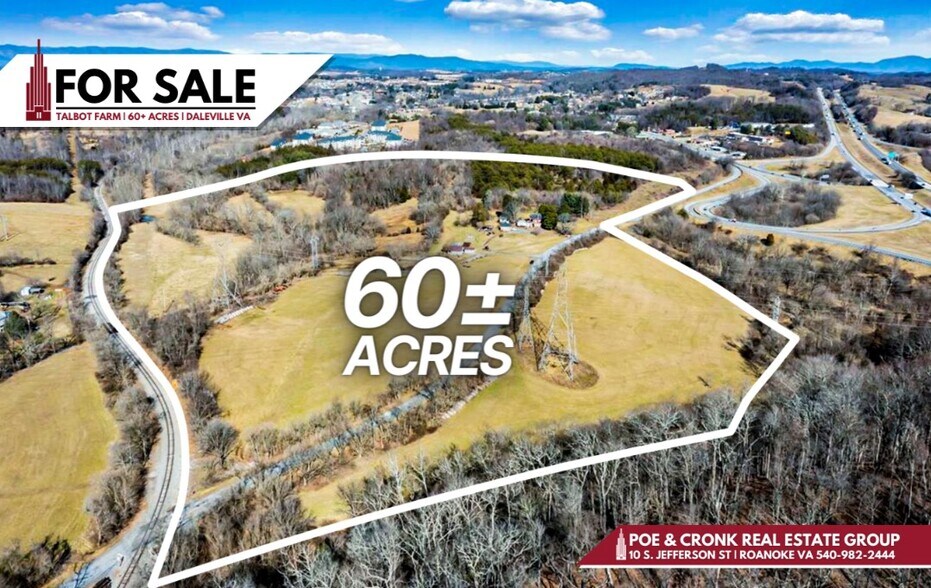 412 Tinker Mountain Rd, Daleville, VA à vendre - Photo principale – Image 1 sur 1