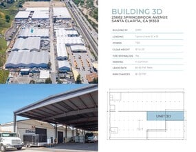 25545-25710 Springbrook Ave, Santa Clarita, CA à louer Plan d’étage– Image 2 sur 3