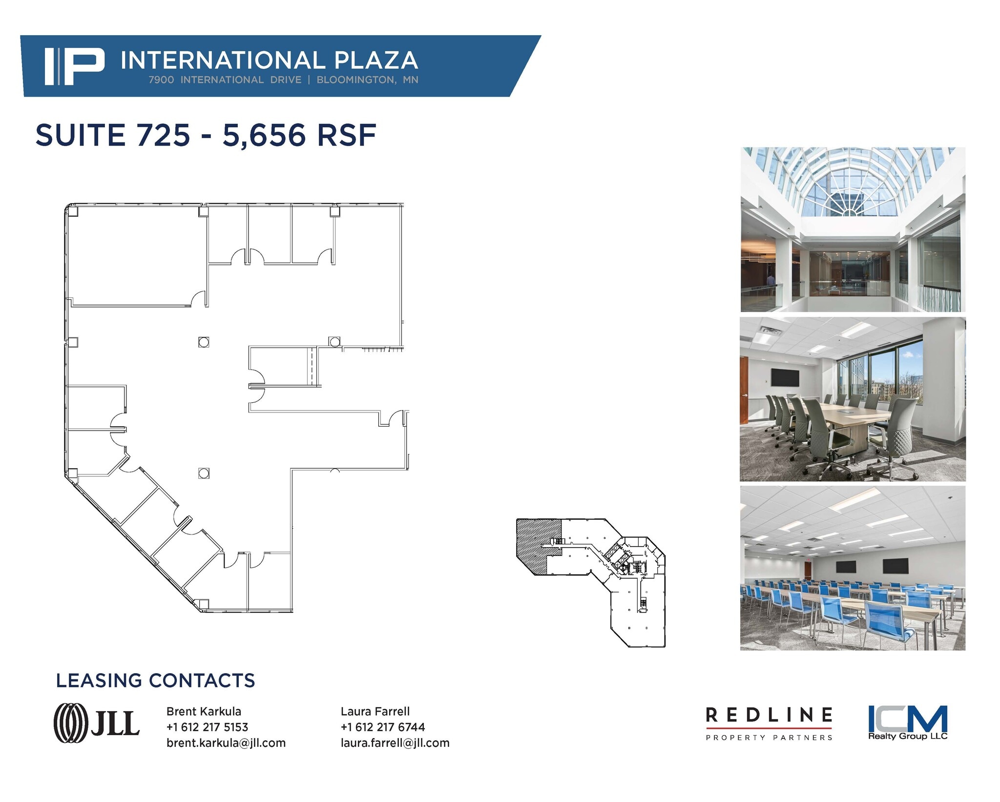7900 International Dr, Bloomington, MN à louer Plan d’étage– Image 1 sur 1