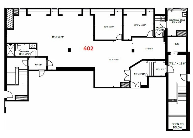 252-264 Adelaide St E, Toronto, ON à louer Plan d’étage– Image 1 sur 1