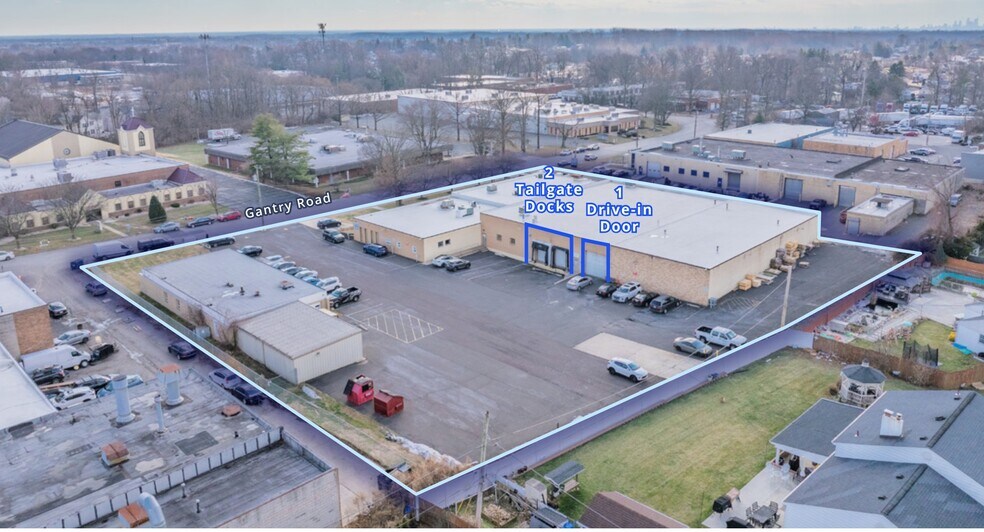 9990-92 & 9994 Gantry Road portefeuille de 2 biens à vendre sur LoopNet.fr - Aérien – Image 3 sur 4