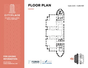 2711 N Haskell Ave, Dallas, TX à louer Plan d’étage– Image 2 sur 2