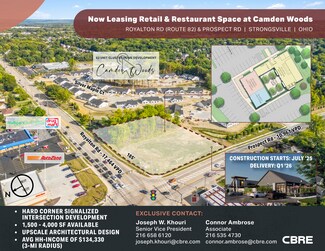 Plus de détails pour Royalton Rd, Strongsville, OH - Local commercial à louer