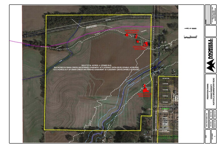 20923 Huntsville Brownsferry Rd, Tanner, AL à vendre - Plan de site – Image 1 sur 1