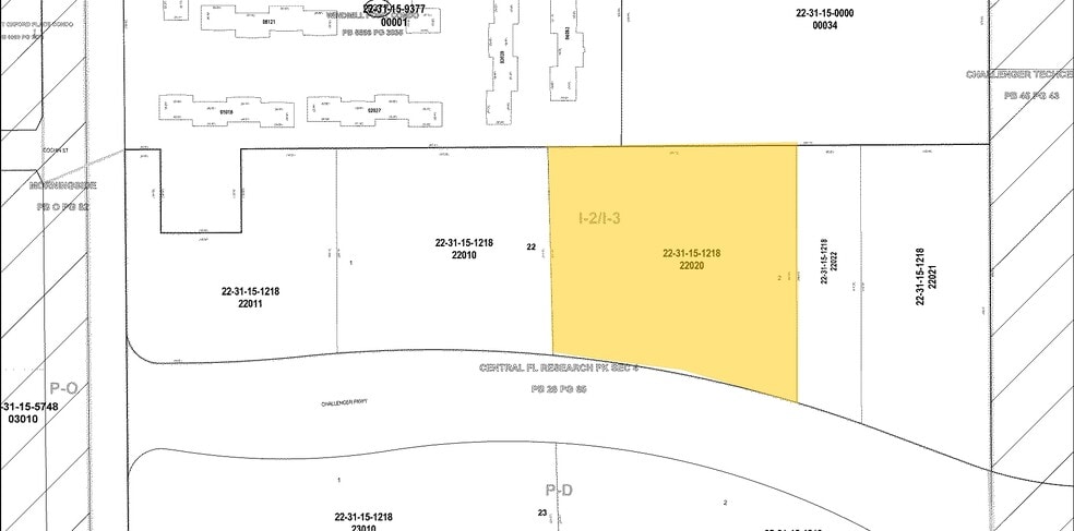 12253 Challenger Pky, Orlando, FL à vendre - Plan cadastral – Image 2 sur 8