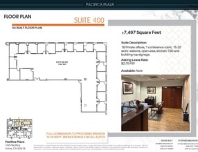 100 Pacifica, Irvine, CA à louer Plan d’étage– Image 1 sur 4
