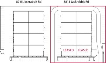 8525 Jackrabbit Rd, Houston, TX à louer Plan de site– Image 2 sur 2