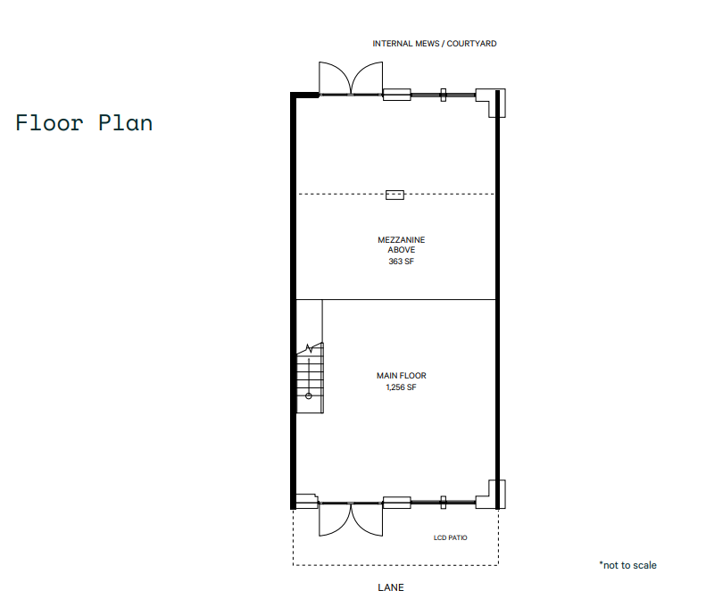 730-742 Glen Dr, Vancouver, BC à louer Plan d’étage– Image 1 sur 1