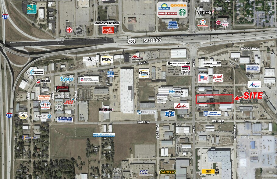 1010 S West St, Wichita, KS à vendre - Aérien – Image 3 sur 4