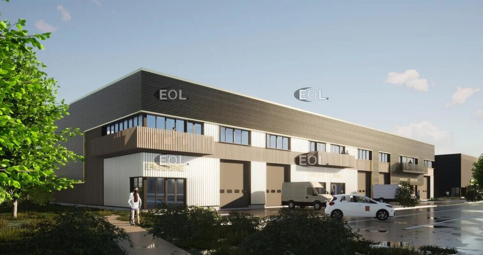 Local d’activités dans Chalifert à louer - Photo de l’immeuble – Image 2 sur 3