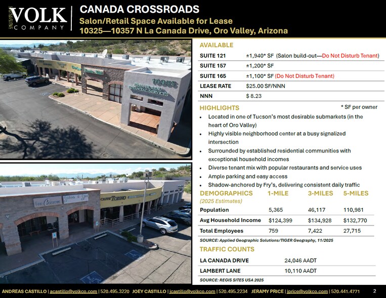 10355 N La Canada Dr, Tucson, AZ à louer - Photo de l’immeuble – Image 2 sur 11