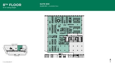 222 Merchandise Mart Plz, Chicago, IL à louer Plan d’étage– Image 1 sur 2