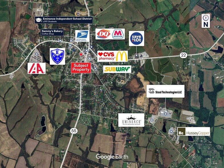 63 Depot Ave, Eminence, KY à vendre - Photo de l’immeuble – Image 3 sur 3