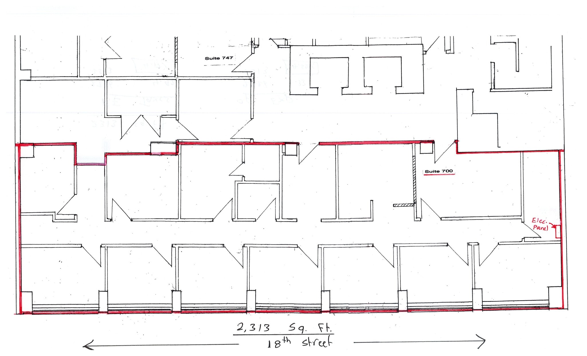 818 18th St NW, Washington, DC à louer Plan de site– Image 1 sur 1