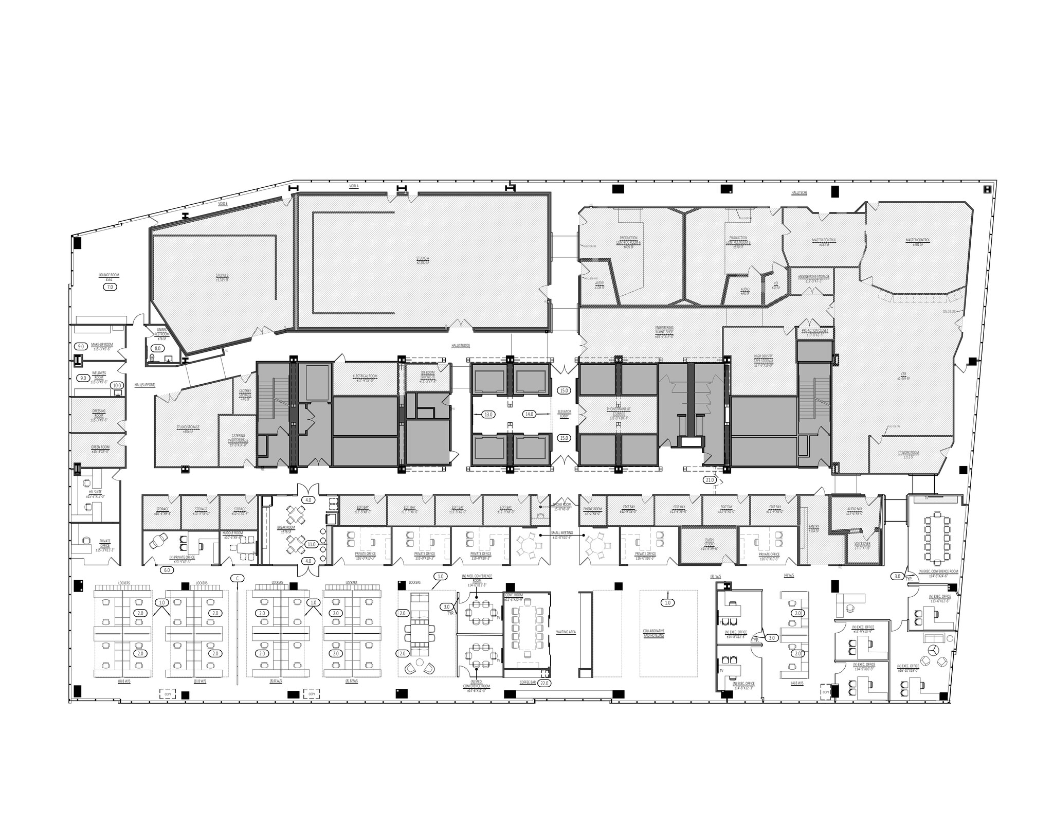 2900 W Alameda Ave, Burbank, CA à louer Plan de site– Image 1 sur 5
