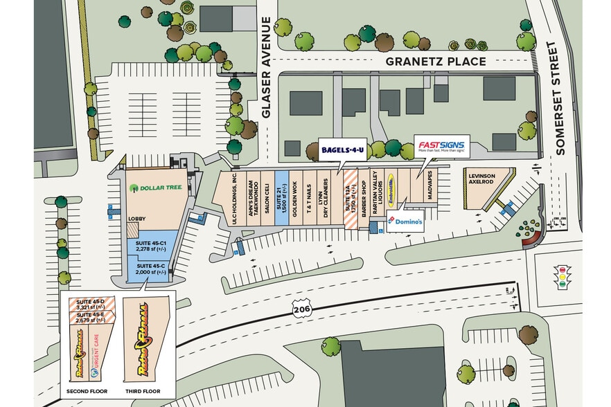 Us Highway 206, Raritan, NJ à louer - Plan de site – Image 3 sur 20