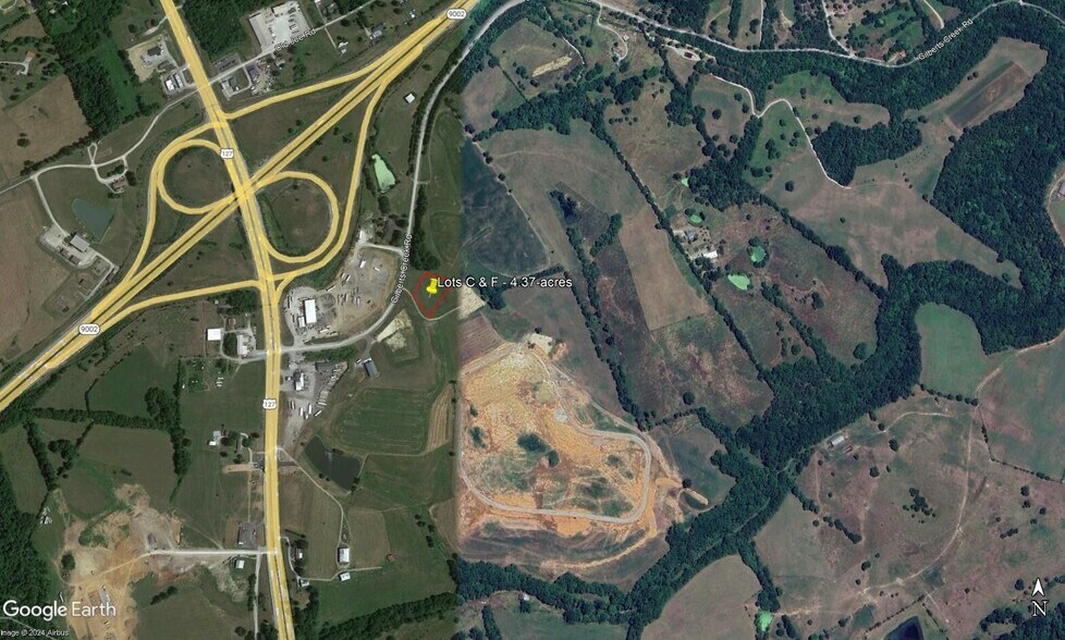 Lot C & F Gilberts Creek rd, Lawrenceburg, KY à vendre - Photo principale – Image 1 sur 2