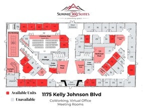 1175 Kelly Johnson Blvd, Colorado Springs, CO à vendre Plan d’étage– Image 1 sur 1