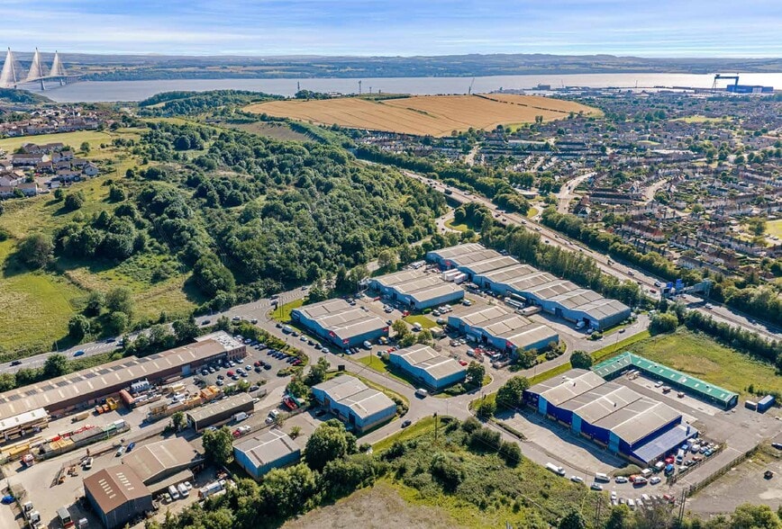 Belleknowes Industrial Est, Inverkeithing à louer - Aérien – Image 2 sur 10
