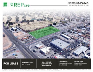 Plus de détails pour 1550 Hawkins Blvd, El Paso, TX - Bureau/Médical, Local commercial à louer