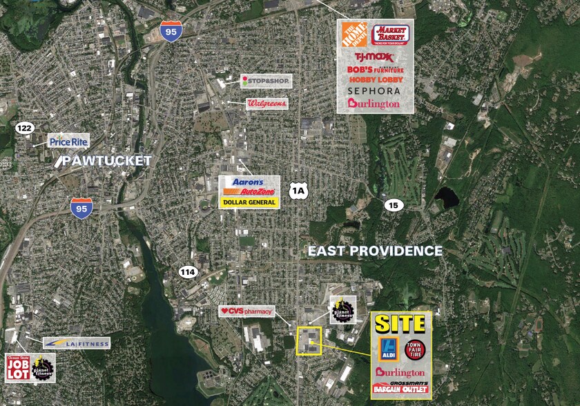 40-100 Newport Ave, Rumford, RI à louer - Photo de l’immeuble – Image 3 sur 8