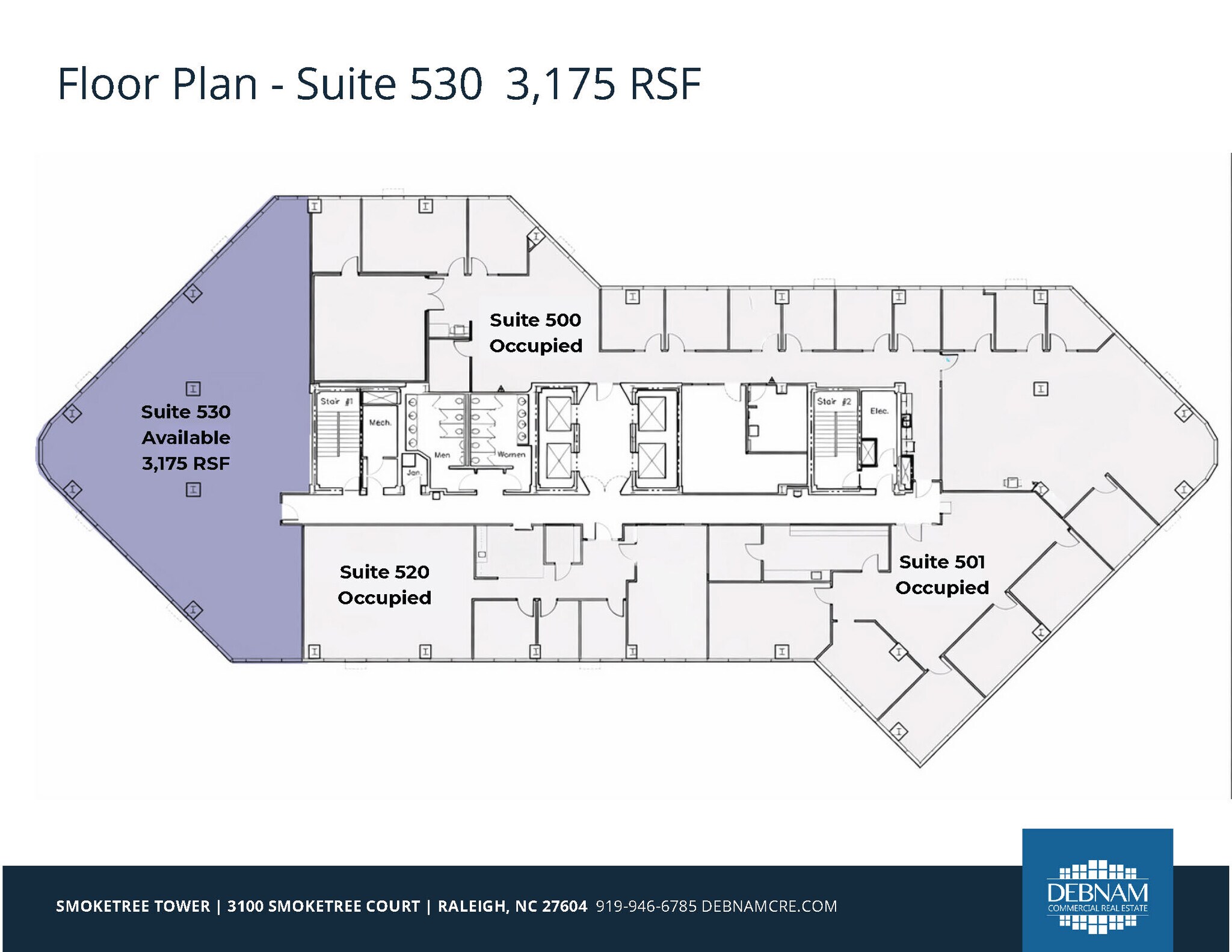 3100 Smoketree Ct, Raleigh, NC à louer Plan d’étage– Image 1 sur 1