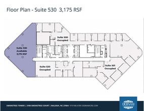 3100 Smoketree Ct, Raleigh, NC à louer Plan d’étage– Image 1 sur 1