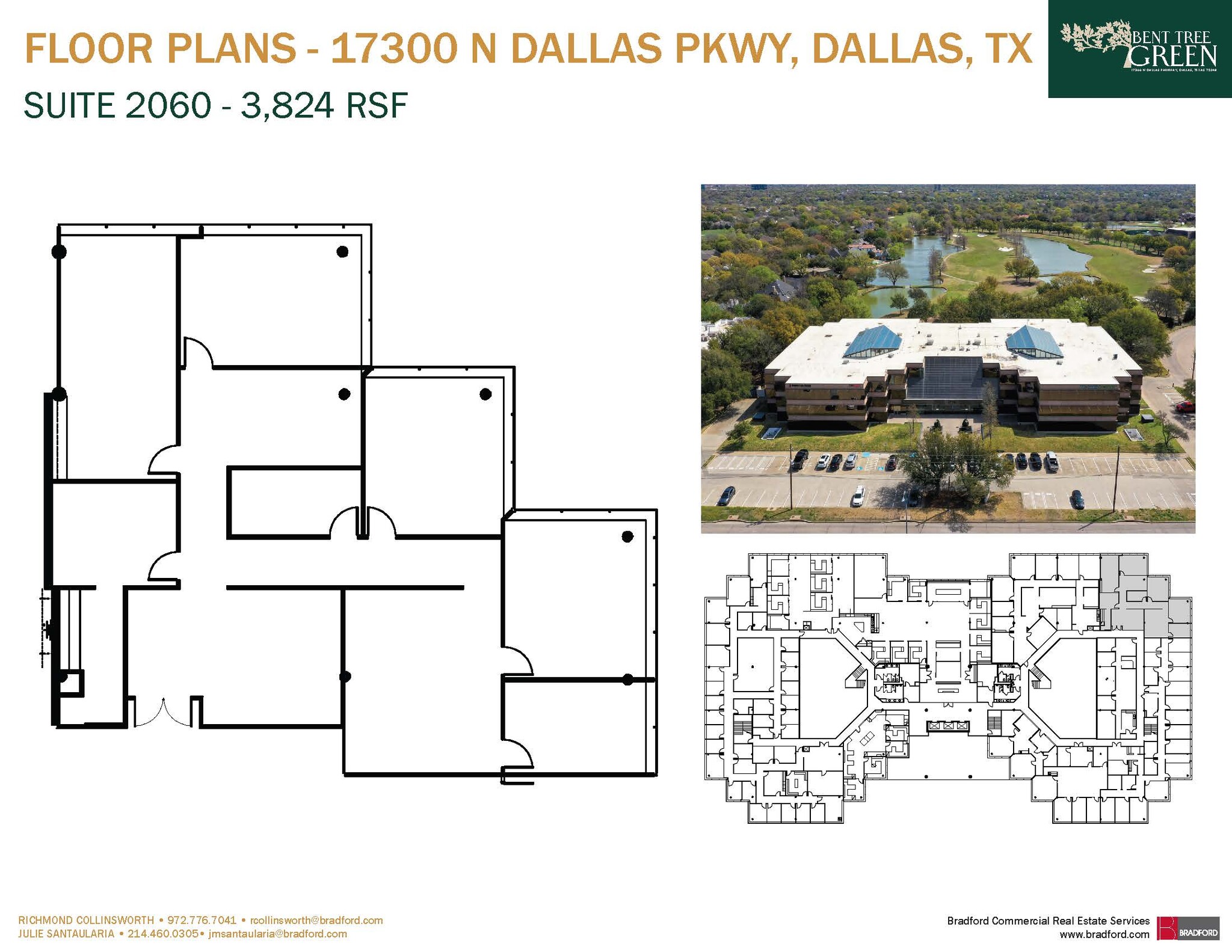 17300 N Dallas Pky, Dallas, TX à louer Plan d’étage– Image 1 sur 1