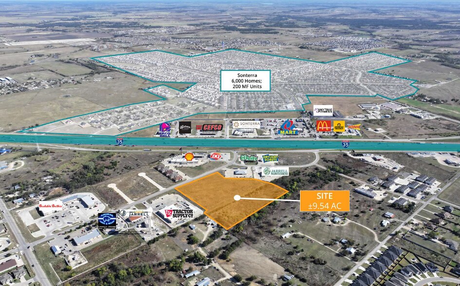 Town Center Blvd, Jarrell, TX à vendre - Aérien – Image 3 sur 4