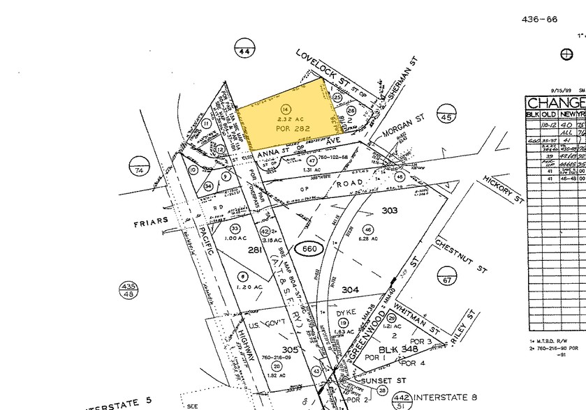 5260 Anna Ave, San Diego, CA à louer - Plan cadastral – Image 2 sur 6