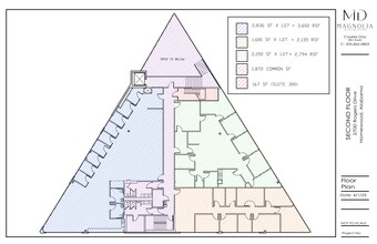 2700 Rogers Dr, Birmingham, AL à louer Plan de site– Image 2 sur 7