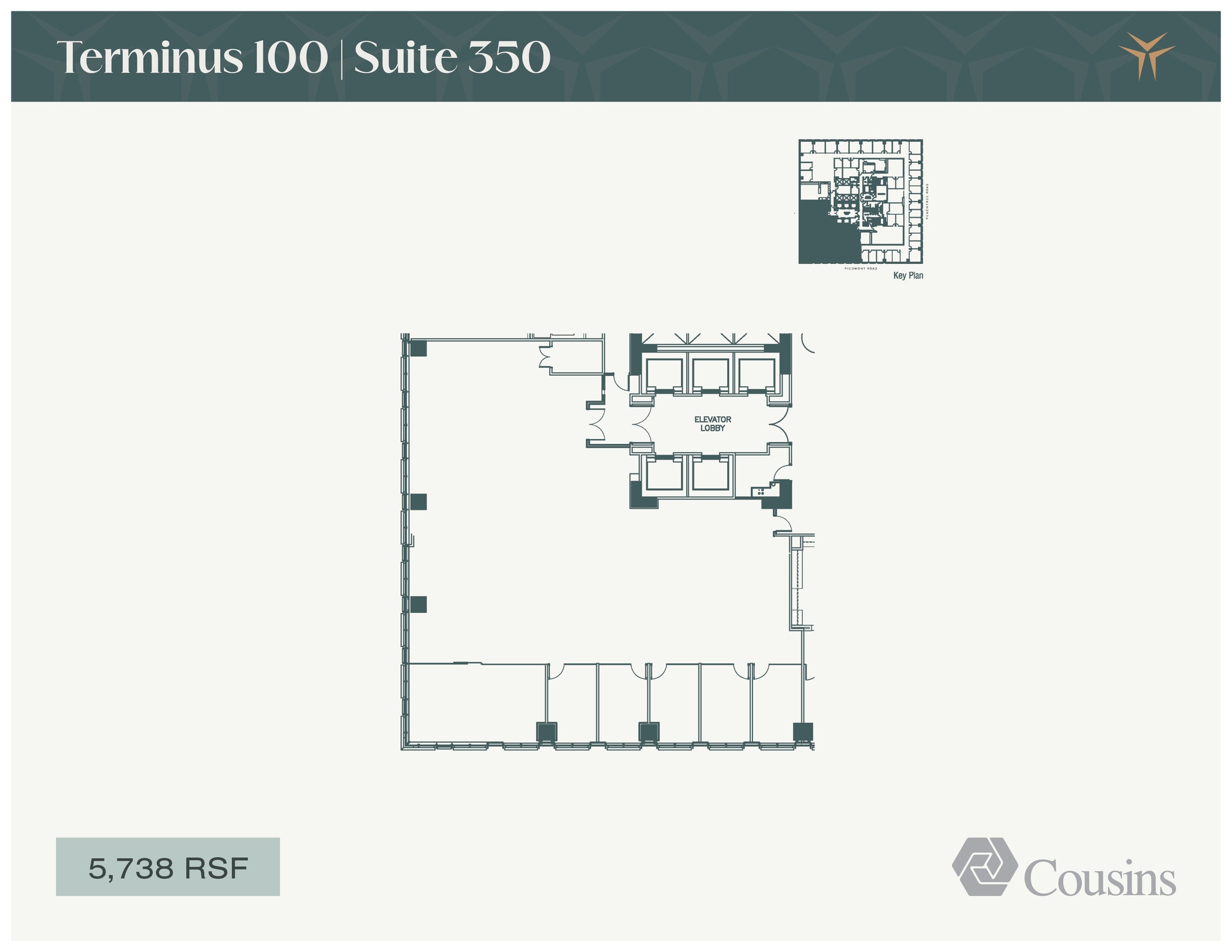 3280 Peachtree Rd, Atlanta, GA à louer Plan d’étage– Image 1 sur 1