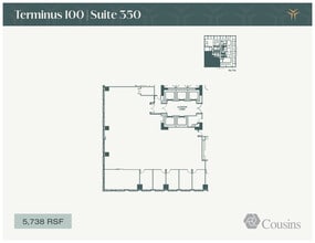3280 Peachtree Rd, Atlanta, GA à louer Plan d’étage– Image 1 sur 1