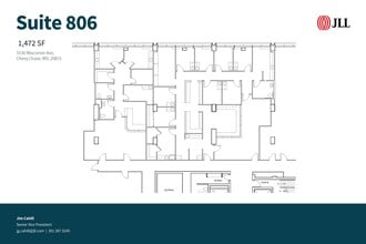 5530 Wisconsin Ave, Chevy Chase, MD à louer Plan d’étage– Image 1 sur 1