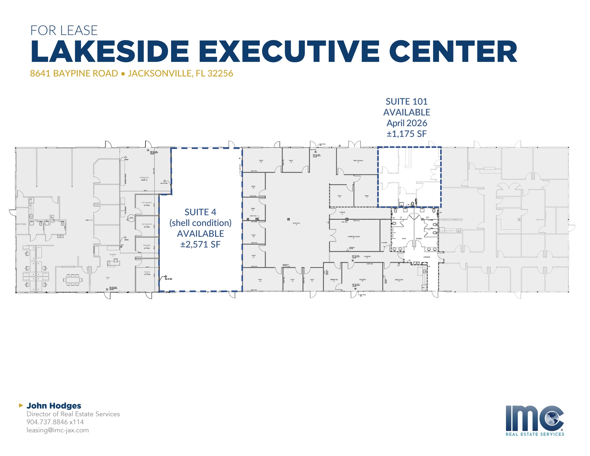 7901 Baymeadows Way, Jacksonville, FL à louer Plan d’étage– Image 1 sur 1