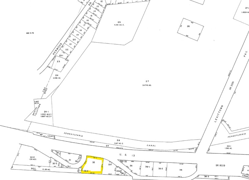 8100 Bristol Pike, Levittown, PA à vendre - Plan cadastral – Image 3 sur 3