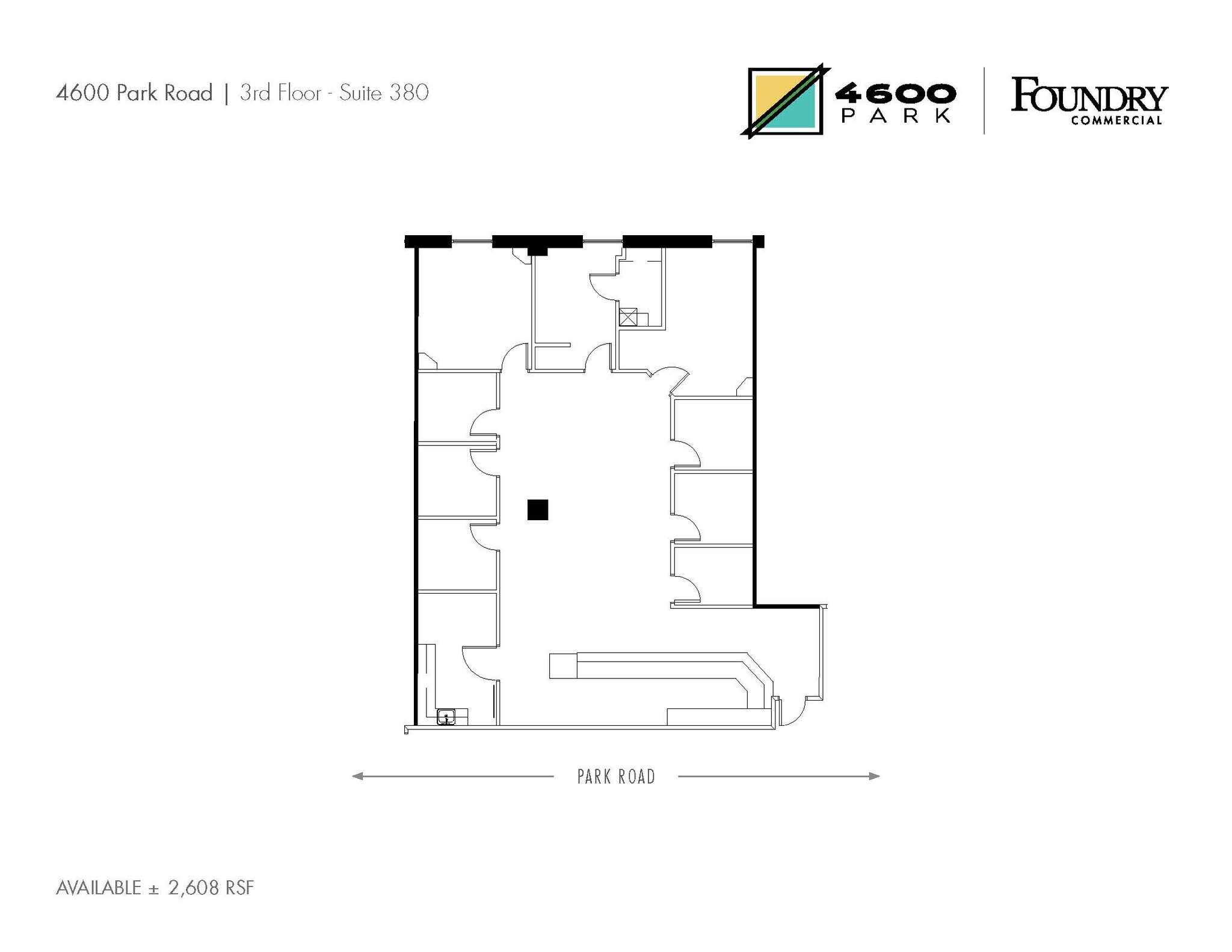 4600 Park Rd, Charlotte, NC à louer Plan d’étage– Image 1 sur 1