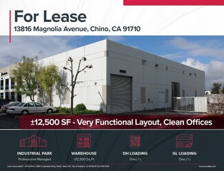 Plus de détails pour 13816 Magnolia Ave, Chino, CA - Industriel/Logistique à louer